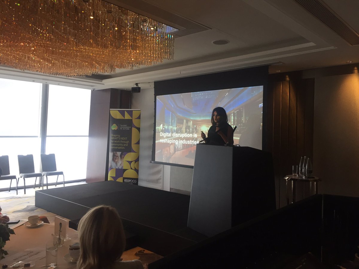 50% of children born in the west today will live to be 105 years old. Are we considering the impact of this stat on the workforce. How long will people work for? What about their commute? All great questions being posed by <a href="/Hema1982/">Hema Bakhshi</a> at #TLIA #WhatsNext