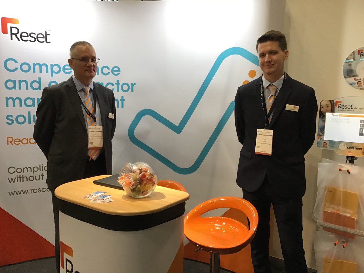 Just getting started at ⁦<a href="/HCEstates/">Healthcare Estates 2025</a>⁩ ⁦<a href="/IHEEM/">IHEEM</a>⁩ come and visit us at stand A18 ⁦<a href="/RCSCard/">Reset</a>⁩ #compliance #contractormanagement