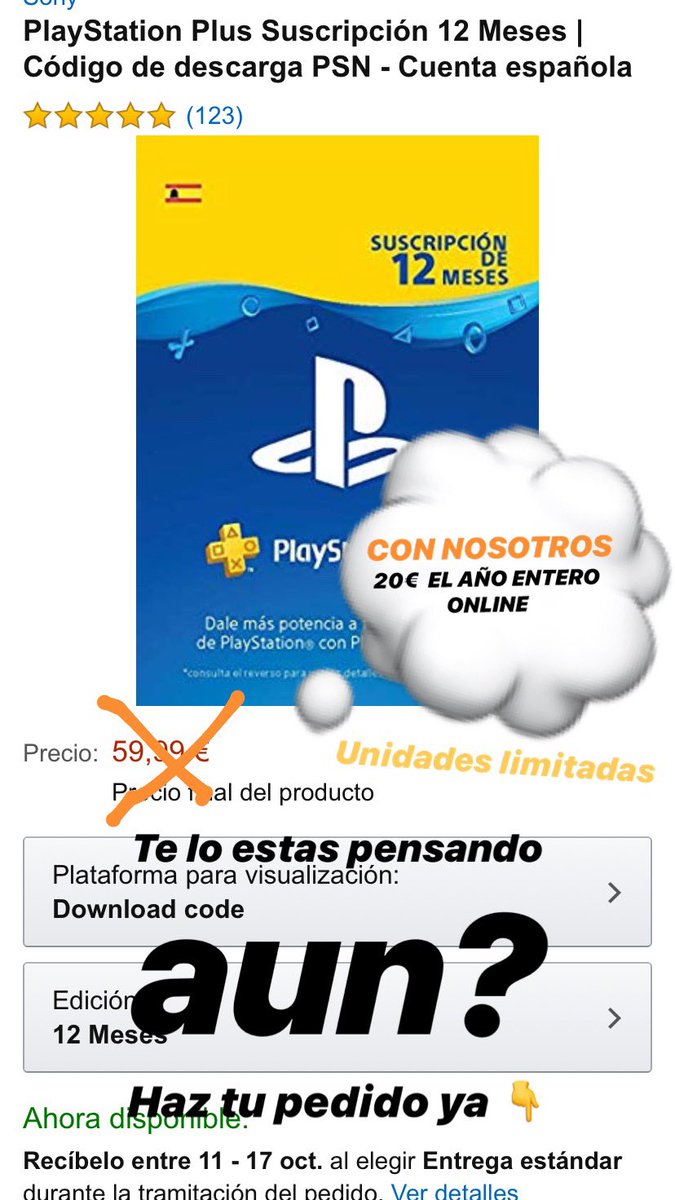 ShopDigitalPS4's tweet image. Haz tu pedido ya