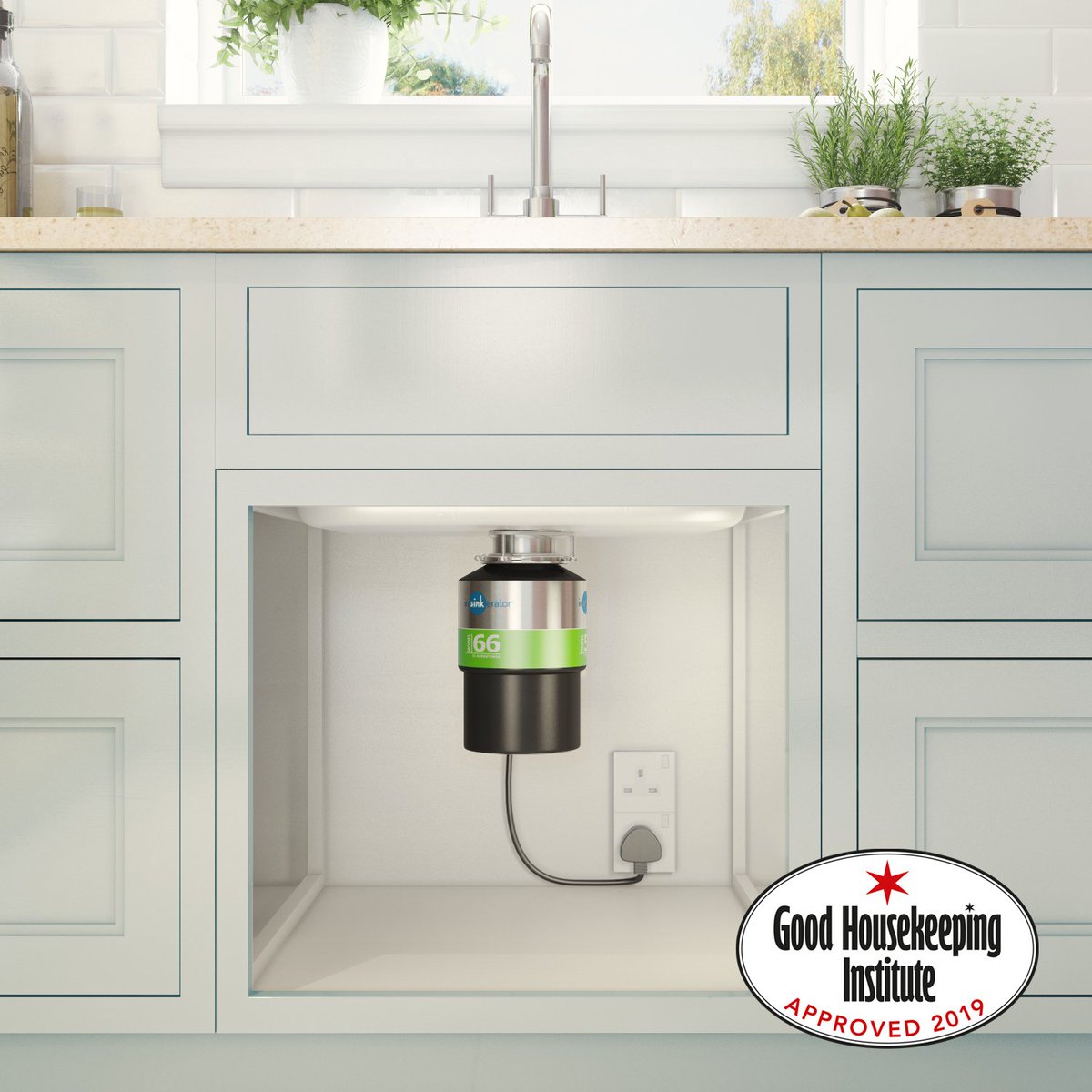 The M Series 66 food waste disposer from InSinkErator has received the highly sought-after Good Housekeeping Institute Approved endorsement. Read the full story on our blog, available here: bit.ly/31WT1Nb