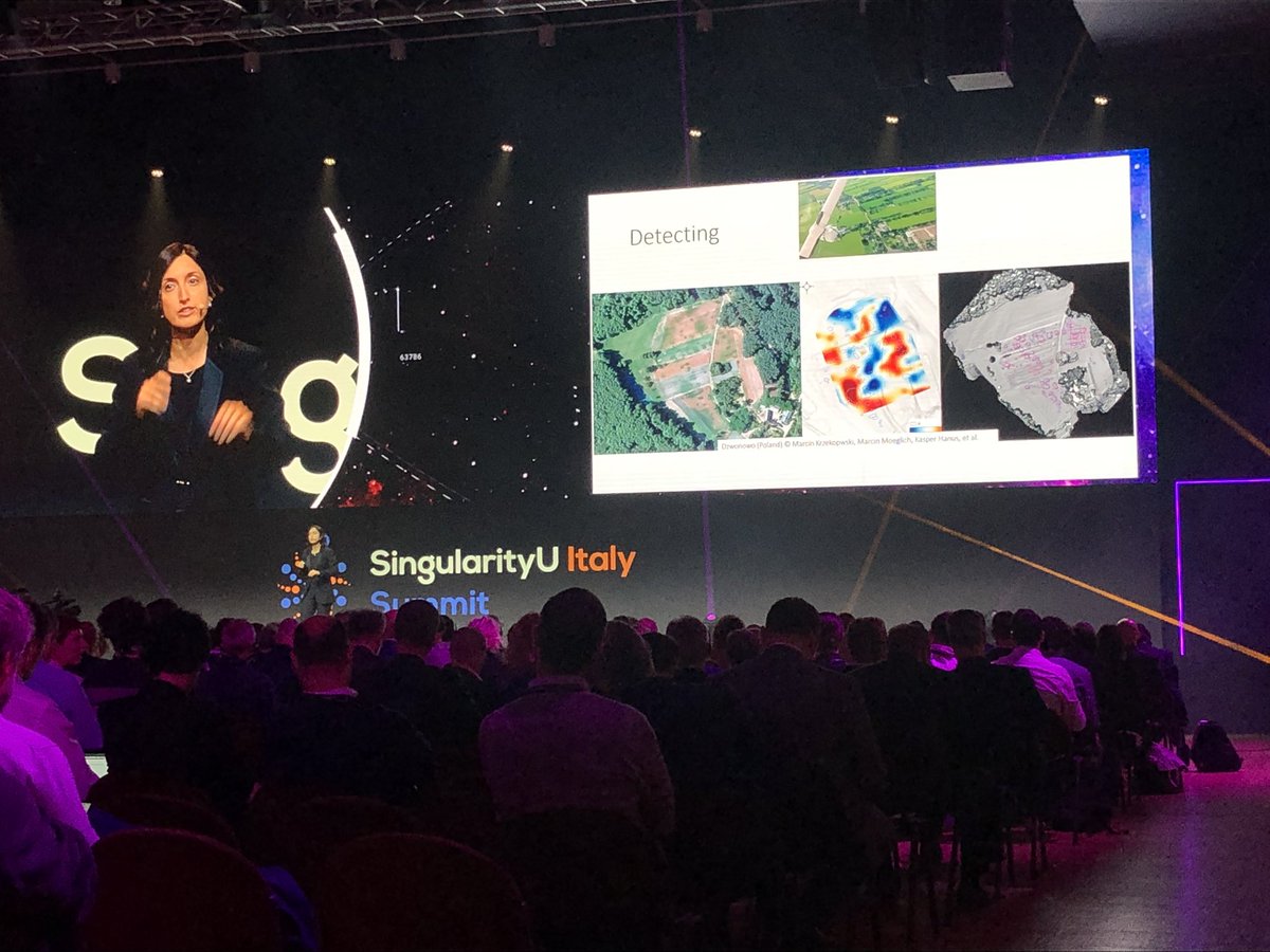 Hearing about Digital Simulacra and OCR tech applied to ancient documents #exponentialtechnologies #SUItalySummit @singularityuit