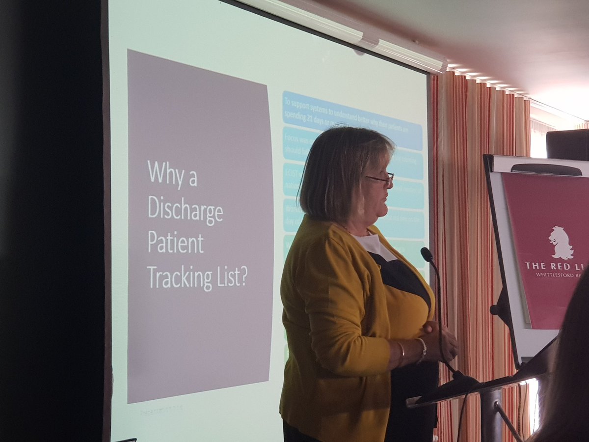 @lizsargeant talking data, DPTL and High Impact Change tool to support Reducing #LLoS at the @NHSEastEngland workshop in Duxford, #WhereBestNext  @ECISTNetwork focus on the internal delays first