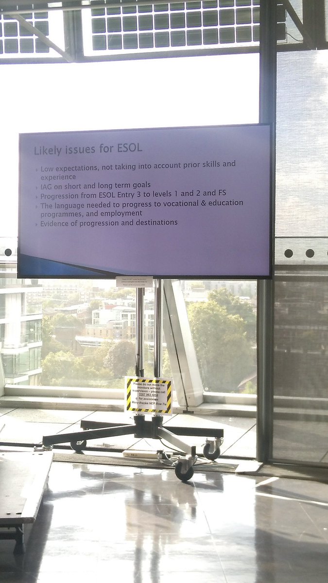 NaffySfL's tweet photo. Likely issues for ESOL under the new EIF.
This is a challenge for us but one that we can get right, for our learners.
#futureproofingESOL https://t.co/fmdgXlFCXk