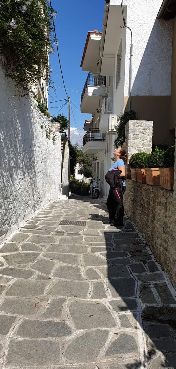 Wandering around colourfull city of Kavala