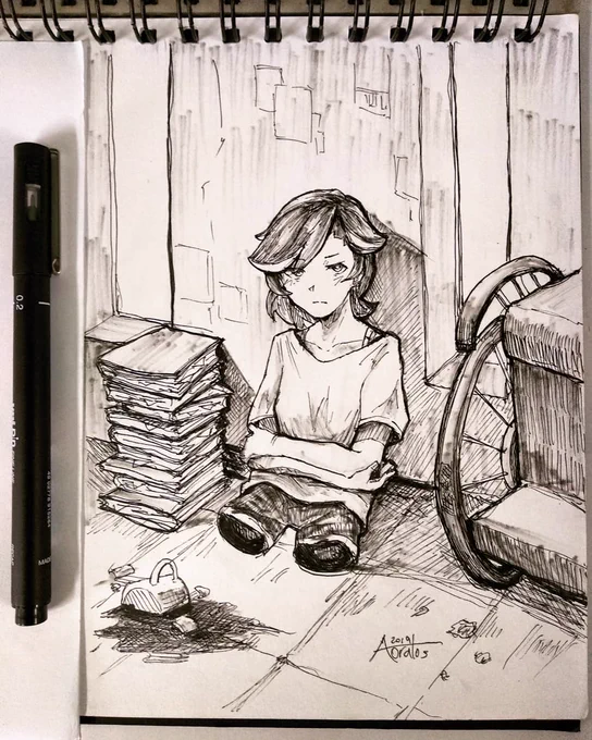 Inktober Day 8: Frail
I drew my character Ceta for this one!
#Inktober2019 #Inktoberday8 #frail 
