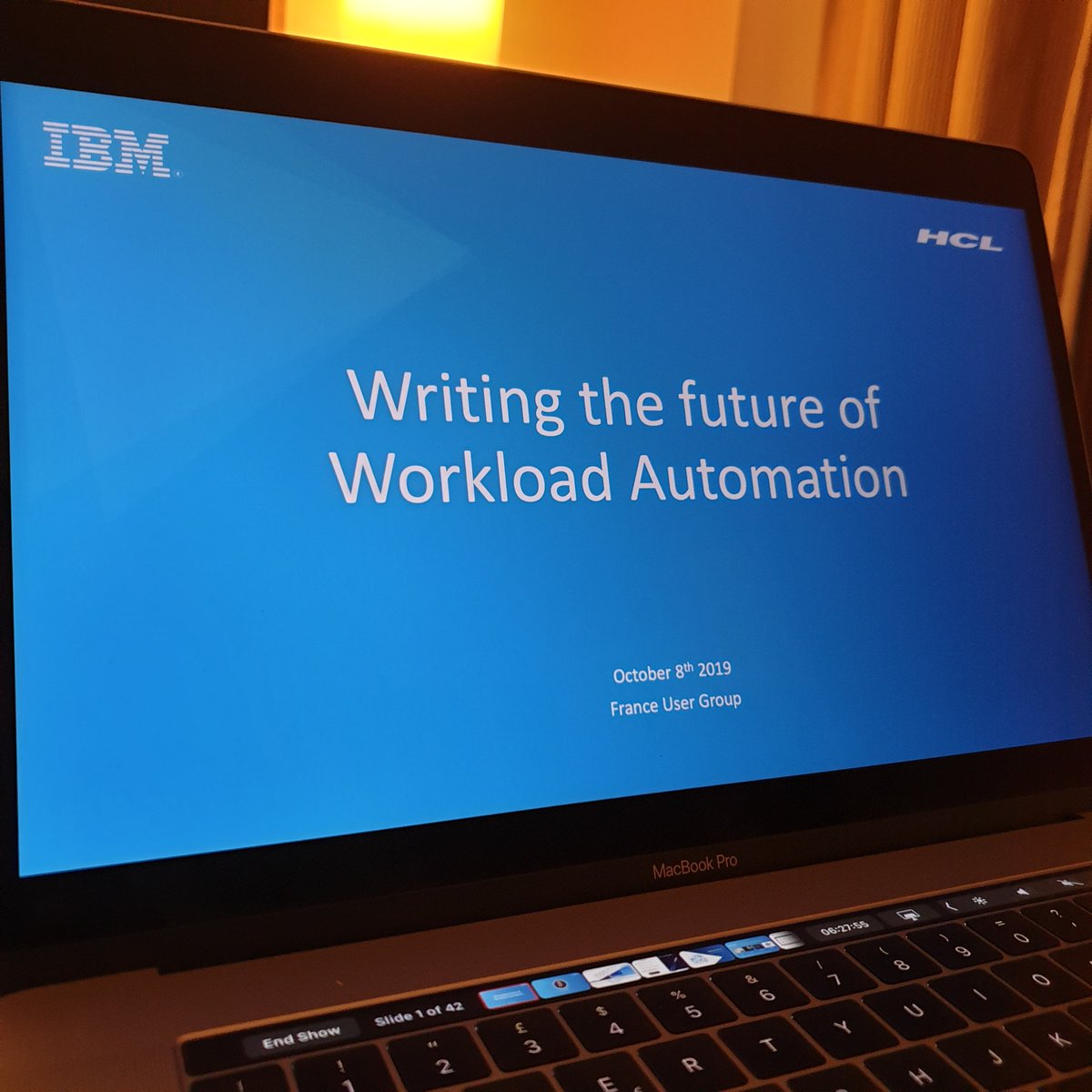 First time in #Paris, first time in #IBM and first speech as #WorkloadAutomation #ProductManager: c'était fantastique! 🤩🇫🇷 
<a href="/HCLSoftware/">HCLSoftware</a> <a href="/hclautomation/">HCL Workload Automation</a> <a href="/IBM_France/">IBM France</a> <a href="/IBM/">IBM</a> #prodmgmt #automation #womenintech