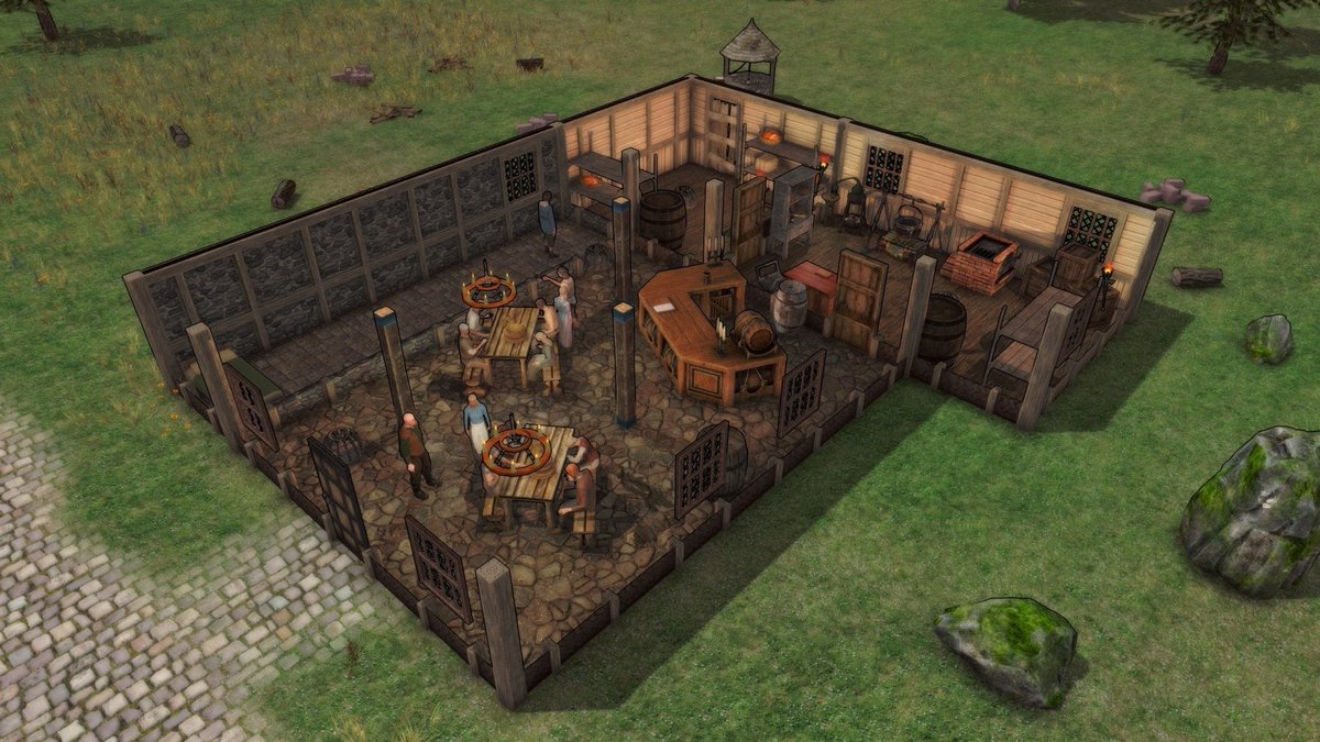 電ファミニコゲーマー On Twitter ファンタジー世界で酒場を運営するゲーム Grossroads Inn 10月15日に発売 自由に設計 した酒場でさまざまな料理や酒を提供 ゲーム内のレシピ本も付属 Https T Co I6whu6smb3