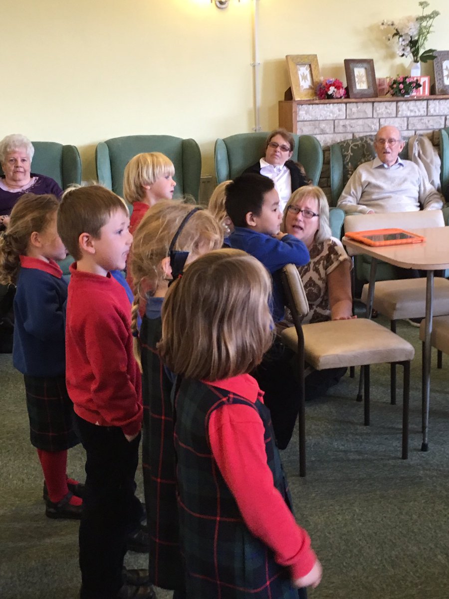 FairClose's tweet image. Children from Cheam School at Fair Close Centre this morning singing harvest songs! A joyful occasion.
