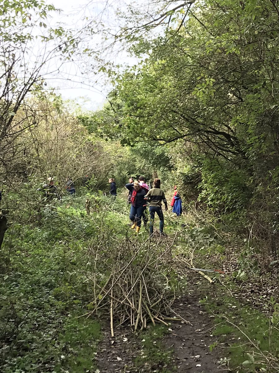 CEDIA_EMEA's tweet photo. Today the CEDIA team are out volunteering for Priory Country Park in Bedford for our day of service! We are clearing pathways and helping to make way for new tree growth #givingback #volunteering https://t.co/Ftw035kJ03