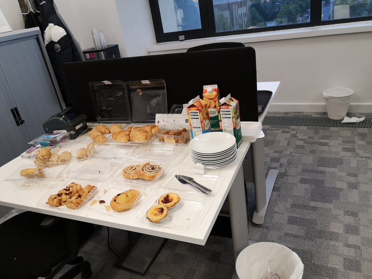 It's Nicki's last day in the office as Miss Dent, so we thought we would have a little Wedding Breakfast to celebrate. Good Luck and congratulations - we can't wait to see the photos. #Wedding