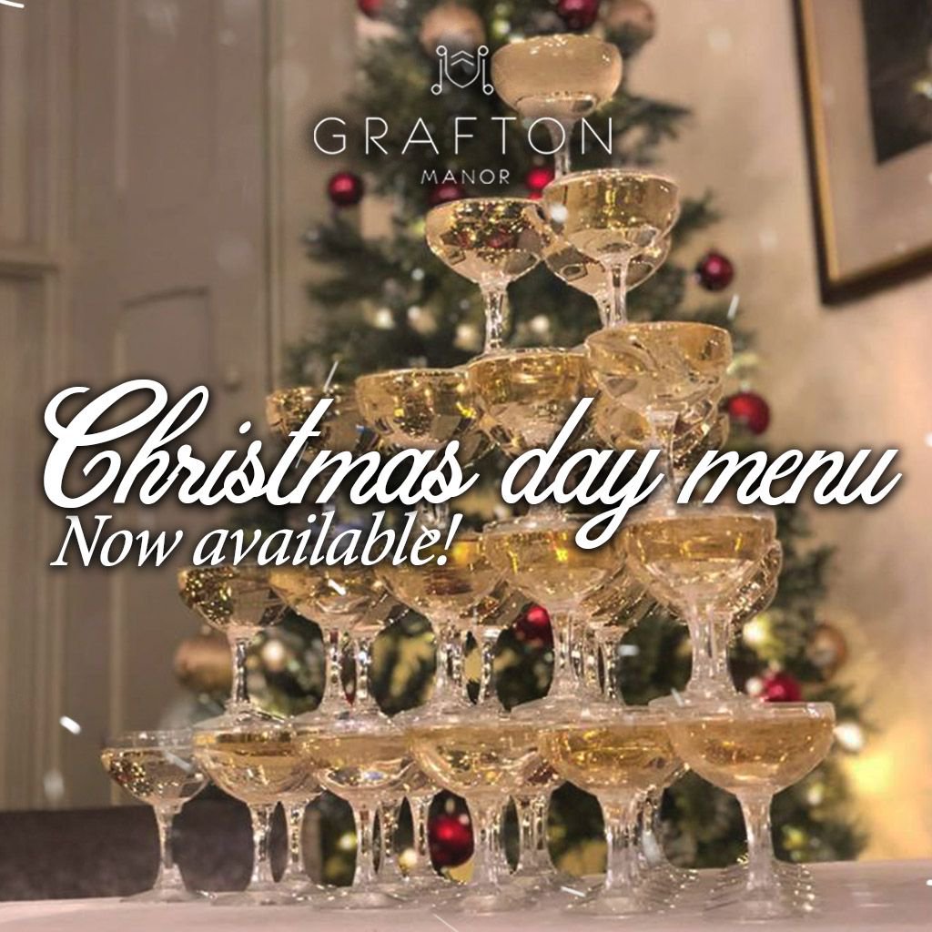 It's closer than you think!

Make sure you check out our new Christmas menu and book a table for you and your loved ones🌲🥰

Visit our notes section on our Facebook page to take a look at the menu!

#GraftonManor #Birthday #GraftonManorHotel #Hotel #AfternoonTea #Dining