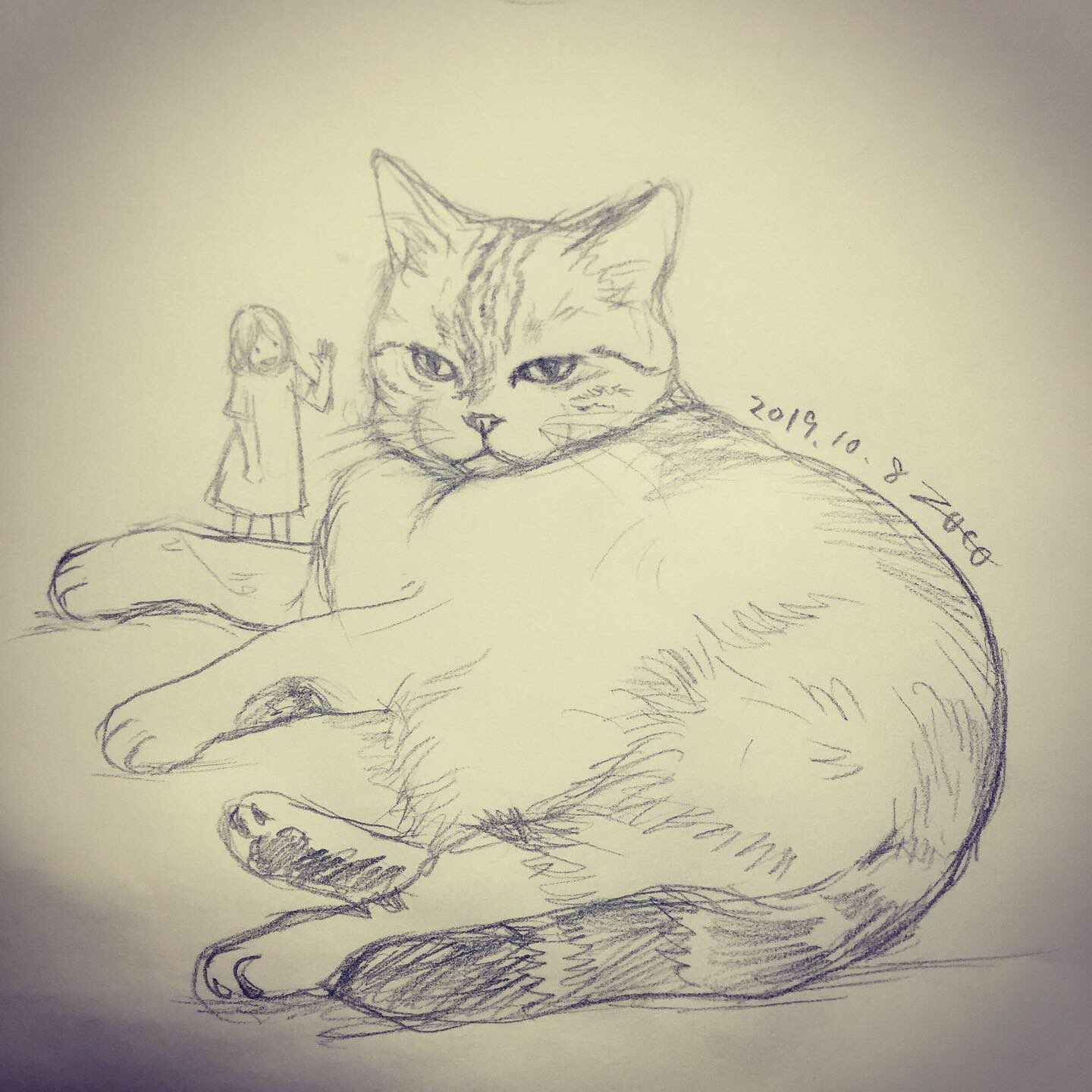鈴木ズコ 3 6ねこまつりフェス出展 2 16 3 13出発点 渡る世間は猫ばかり展 参加 思案顔 何を思うか 問うてみる あくびの返事 のたりのたりかな 訳 猫が何か考えてるか聞くとあくびでな空気和む 写真は狭い場所に無理くり入って怒られる文蔵 ねこある