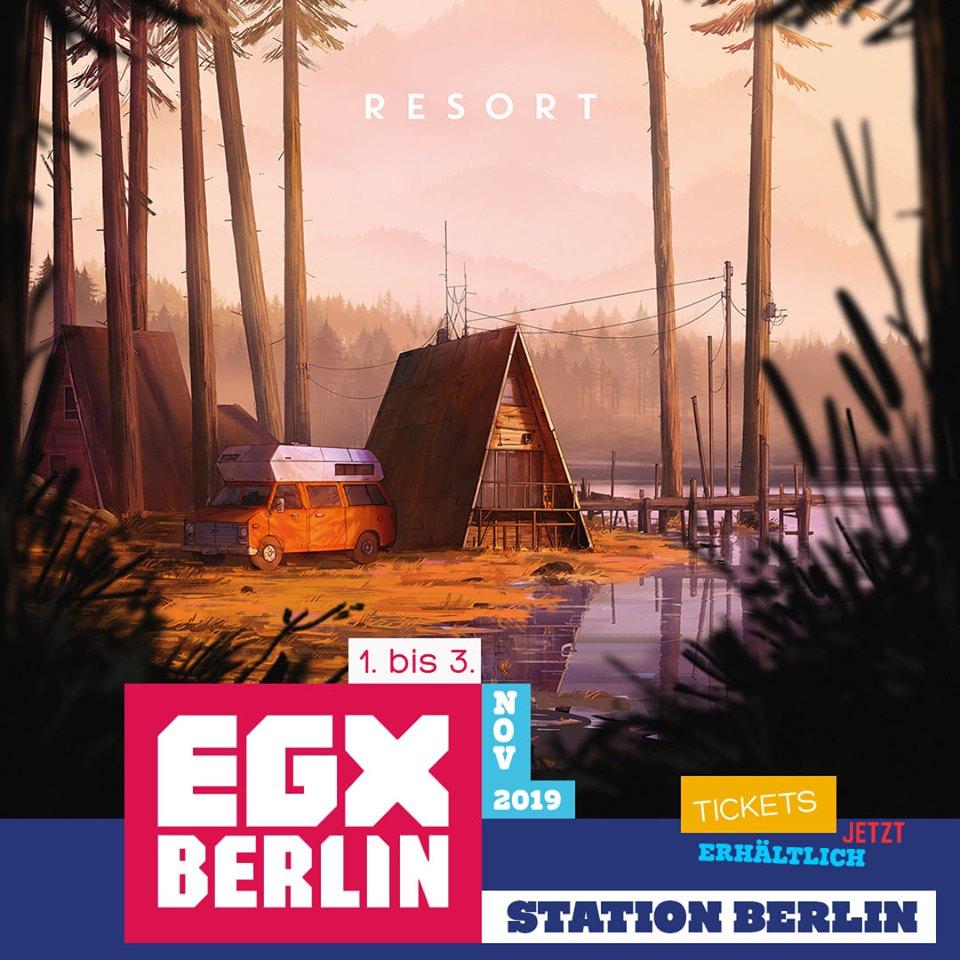 In #Resort spielt ihr die Autorin Laura Tanner, die sich nach Laburnum Creek aufmacht, denn deren Bewohner weigern sich den Ort zu verlassen, obwohl er in unmittelbarer Gefahr schwebt, von einem Kometeneinschlag ausgelöscht zu werden. Probiert es auf der #EGXBerlin2019 aus.