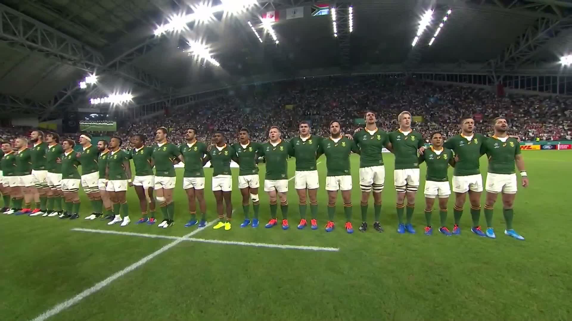 ラグビーワールドカップ 南アフリカ国歌 The Republic Of South Africa Rwc19 Rsavcan Rwc神戸 T Co Lyx17vanxy Twitter