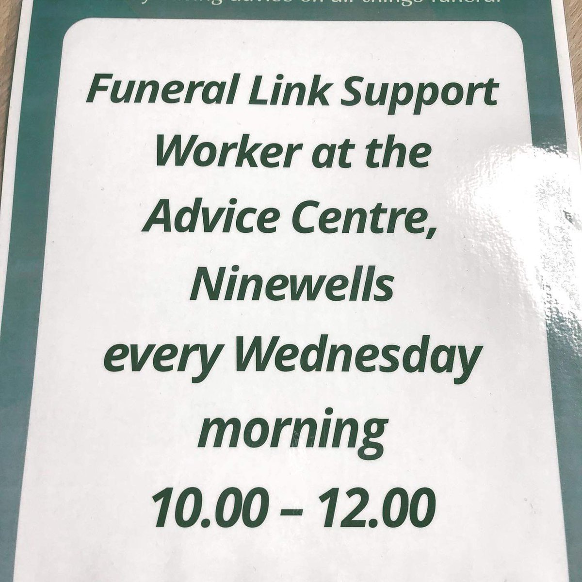 funerallinkscot's tweet photo. Pls RT @NHSTayside @tenants10 @DundeeCouncil @DundeeCAB @AddactionDundee @CHTDundee
@Dundeevolaction #Dundee #nhs #ninewells #funeral #support https://t.co/Ivm0O8xj17
