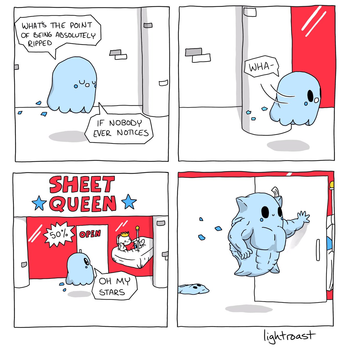 Inky is a swole ghost