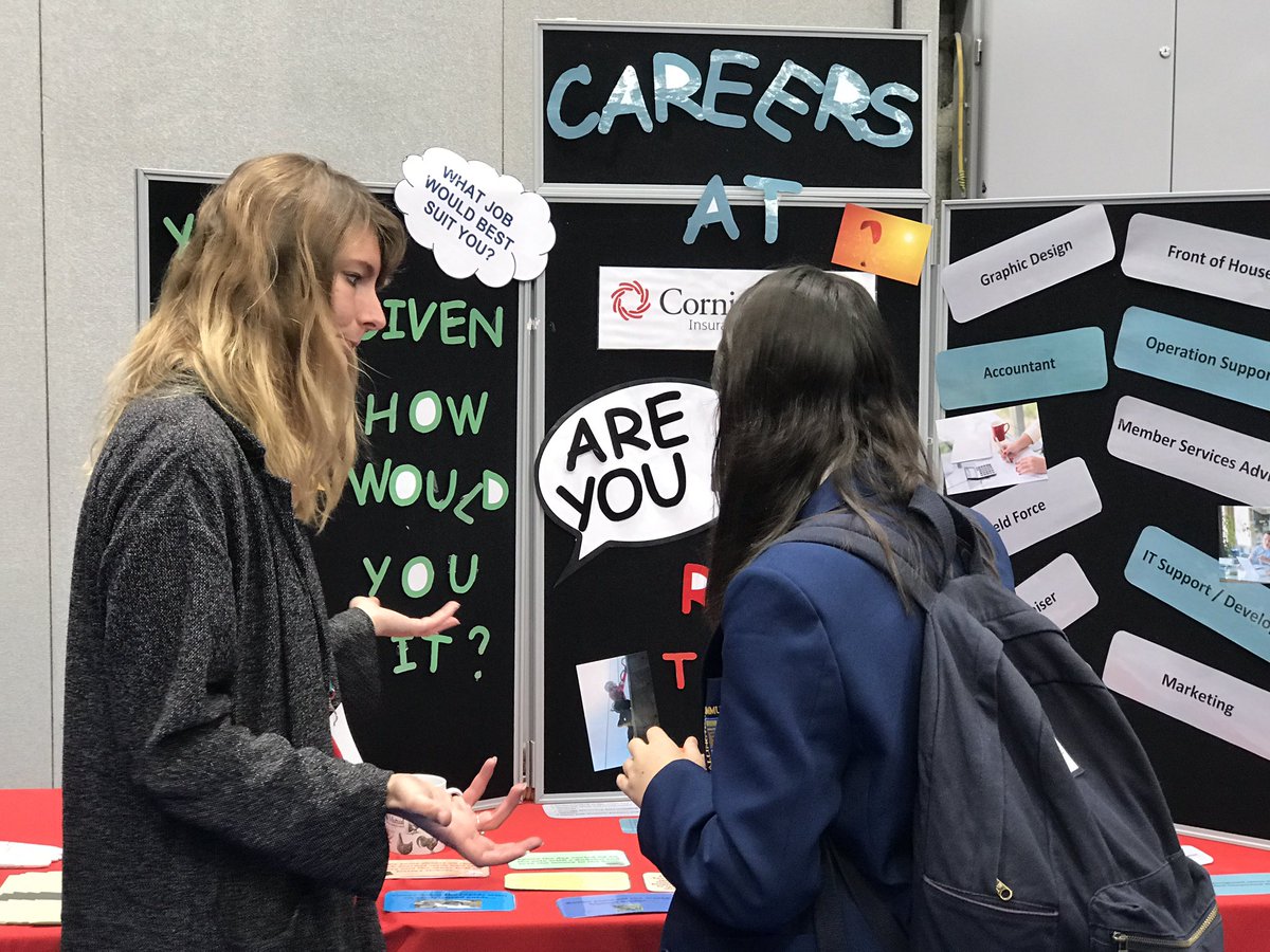 CareersHubCIoS's tweet photo. Loads of career options and ideas being discussed with @CornishMutual today at #CornwallSS19 #GetSkilled #CornwallSkillsShow https://t.co/k6PzVrm5XM