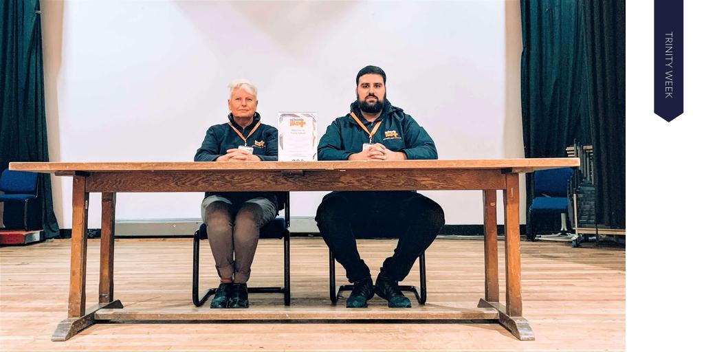 schoolsplus's tweet image. #TrinityWeek continues today, as we bring you a staff interview with our dedicated and tireless on-site team at @TrinitySchBelvd! Hear from Venue Manager, Sam Kallari and our Trinity Team Leader, Lorraine Johnson Evaristo here - schoolsplus.co.uk/trinity-school…