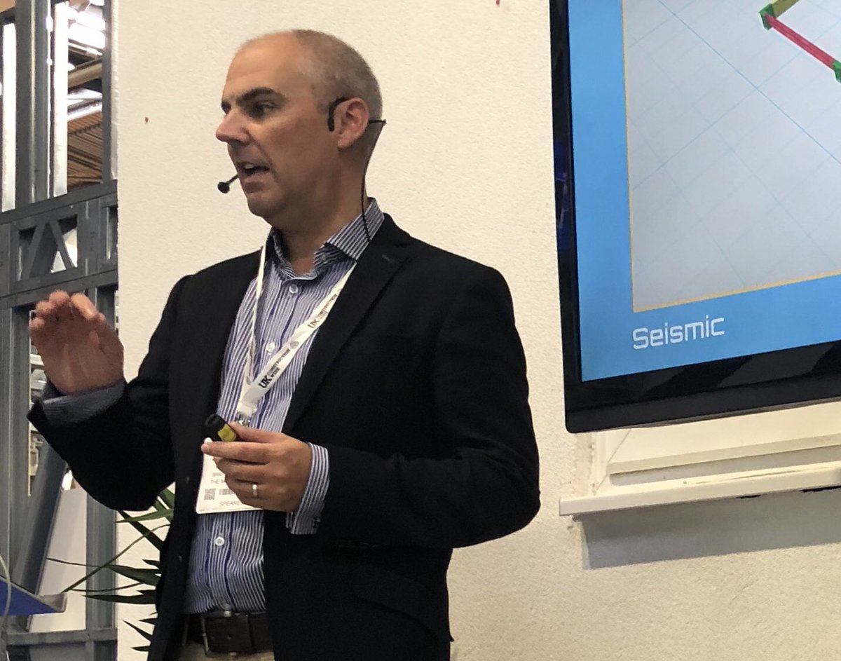 Seismic at the NEC today - showing the importance of integrating the supply chain and wider stakeholders. Food for thought on the combination of standards, a digital configurator and tested structural solution.