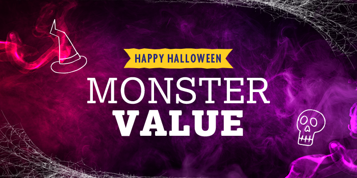NisaRetail's tweet photo. Nisa retailers are treating shoppers to some scarily good deals during the lead up to Halloween thanks to a raft of spook-tacular offers available as part of Nisa's latest seasonal campaign. #JoinNisa #MonsterValue #Halloween https://t.co/36EbEDSD0l