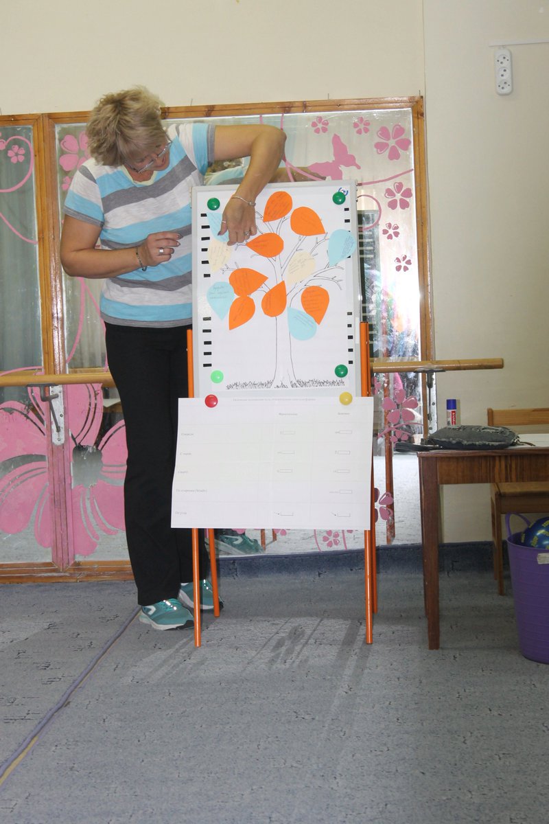 08.10.2019 года в непринужденной обстановке прошел тренинг на тему: "Степ-аэробика как средство укрепления физического здоровья детей старшего дошкольного возраста". Спорт - жизнь!!!