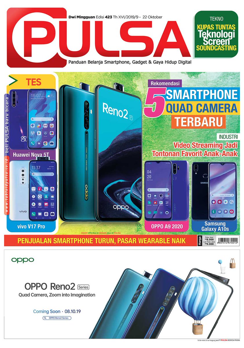 doanything5758's tweet photo. BEREDAR #latepost BARU @tabloidpulsa #edisi423 UPDATE @redaksipulsa Jangan Sampai Ketinggalan Info Seputar Dunia Telekomunikasi #belipulsabarubicara PONSEL #pulsaonline GADGET #pulsachannel di INDONESIA #pulsaid https://t.co/9LFFwpDSMl