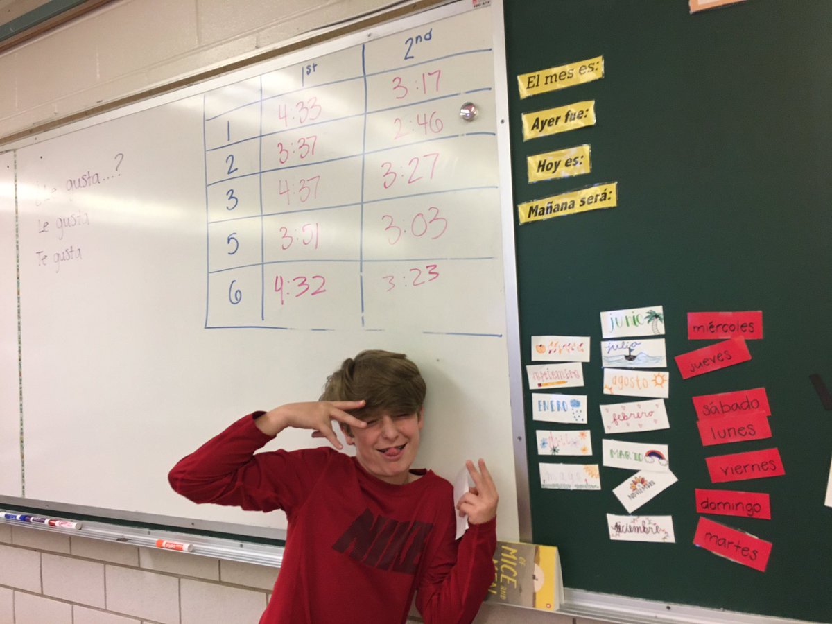 José Pablo was proud that his class got 3rd place in Yo Tengo yesterday! Congrats 6th period on the big win! <a href="/GOSatellites/">Great Oaks Satellites</a> <a href="/TPAMilford/">Milford TPA</a> <a href="/Milford_Schools/">Milford Schools</a>