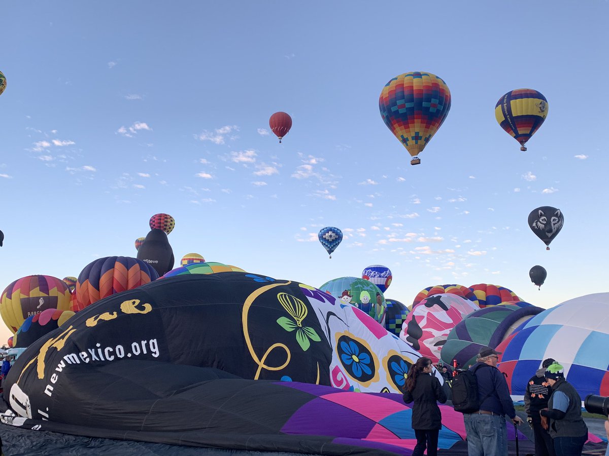 Day 4 off to a nice start! #BalloonFiesta