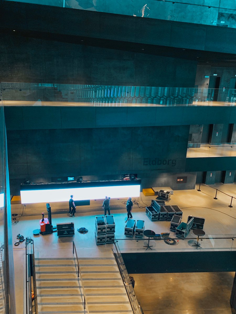Arctic Circle (@_arctic_circle) on Twitter photo SESSION REPORT #145 at the #ArcticCircle2019 Assembly: We have started to set up in <a href="/HarpaReykjavik/">Harpa Reykjavik</a> for the Assembly this coming weekend! One of the exhibition has been set up in the Sky Staircase and a jumbo screen is being installed in one of Harpa's main areas. SESSION REPORT #145 at the #ArcticCircle2019 Assembly: We have started to set up in <a href="/HarpaReykjavik/">Harpa Reykjavik</a> for the Assembly this coming weekend! One of the exhibition has been set up in the Sky Staircase and a jumbo screen is being installed in one of Harpa's main areas.