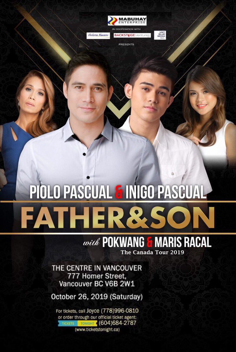 Who’s in Canada???? Magkitakita po tayo!!! Get your tickets now!!!