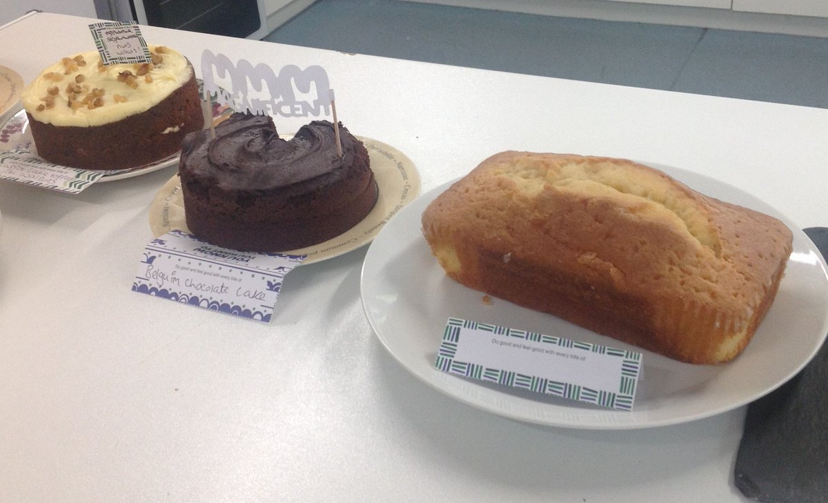 NESSSS2017's tweet photo. Well done and thank you to everyone who was involved in our #Hersham #macmillancoffeemorning. We raised £119.49 for the #charity. The staff and #students also had a #fantastic day and were pleased to see all our guests. https://t.co/1tJwySbYq0