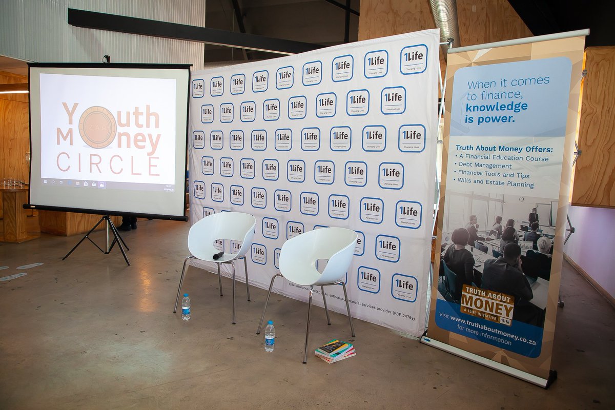 YMC_RSA's tweet photo. Thank you! What an amazing initiative by @1life_insurance.. Truth About Money, to help the ordinary South African to truly take control of their finances and to make informed financial decisions. https://t.co/AqOkOzs8Fr #TAM2019 https://t.co/3Zk9QFJ3pG