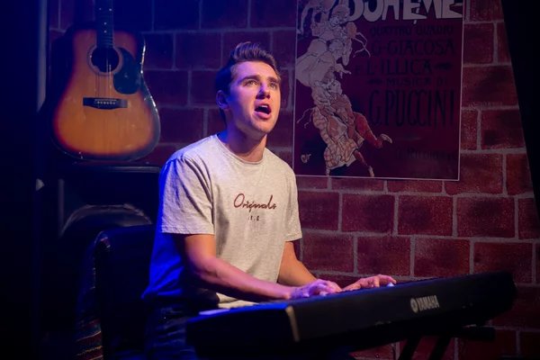 lhatalentlondon's tweet photo. Absolutely flawed by Alex's in-depth, epic performance last night in Tick, Tick... Boom! (@bhtse20) 97 minutes & never left the stage!! The whole production deserves its fab reviews. #client #theatre #TeamLHA https://t.co/XdYy5vKMZZ