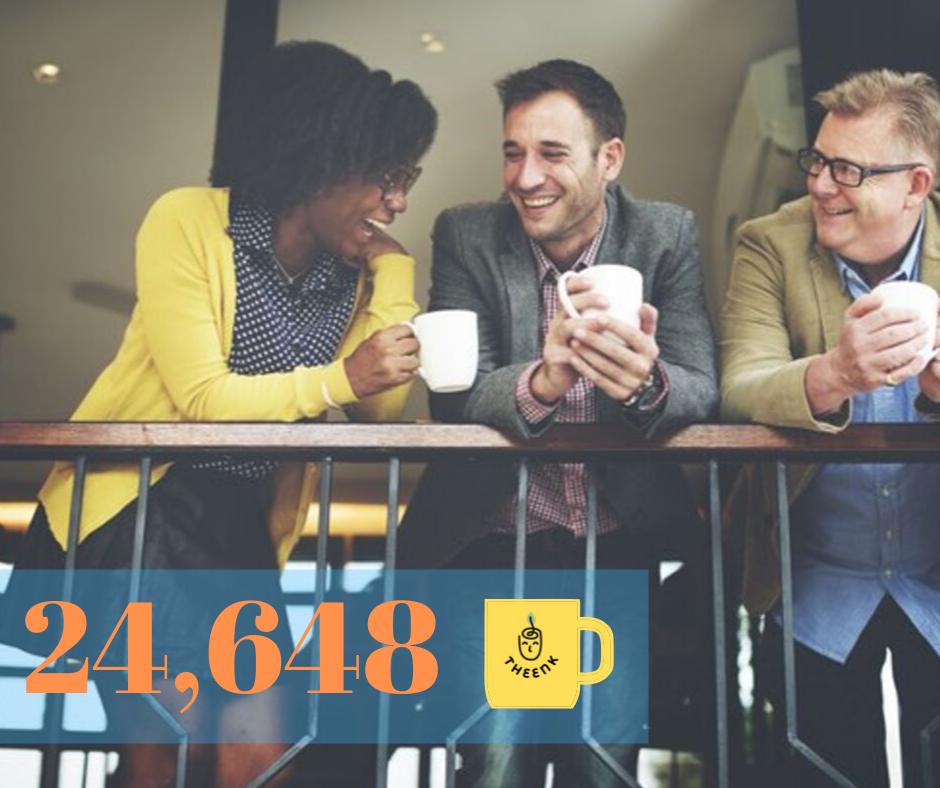 theenktea's tweet image. 24,648 is the number of cups of tea an average Briton drinks during their entire office career! 🍵

Why not level up your regular tea into #functionaltea?

Let us know if you&apos;d like to see #THEENK at your office!