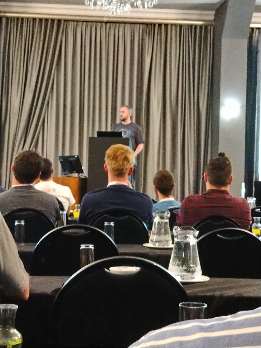 wdicks's tweet image. Malcolm presenting "Effectively securing your PostGreSql database" @PostgresConfZA #postgresconfza 2019