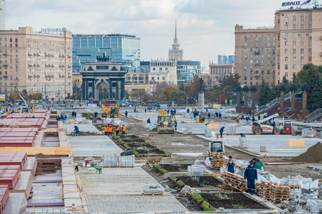 Что сейчас на парке победы