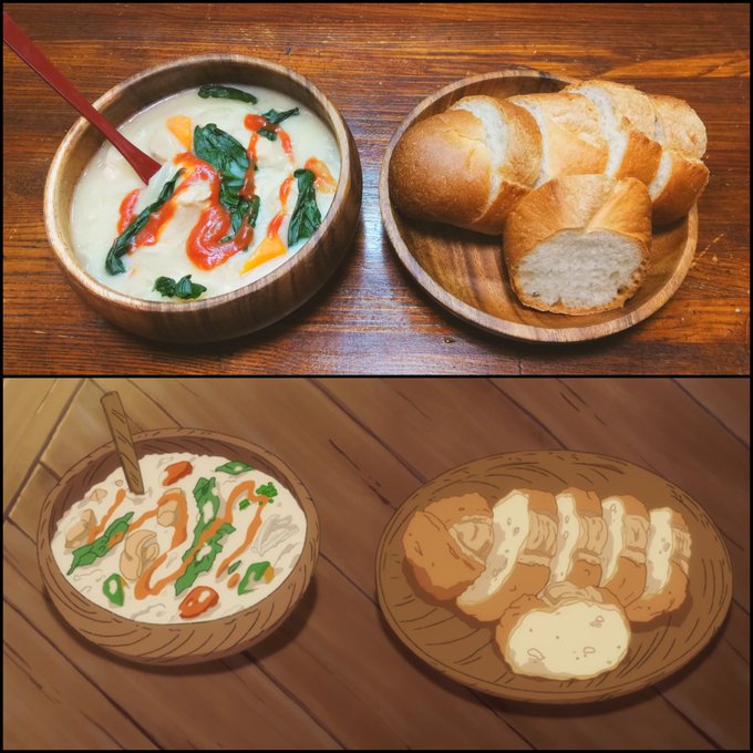 アニメ飯のtwitterイラスト検索結果