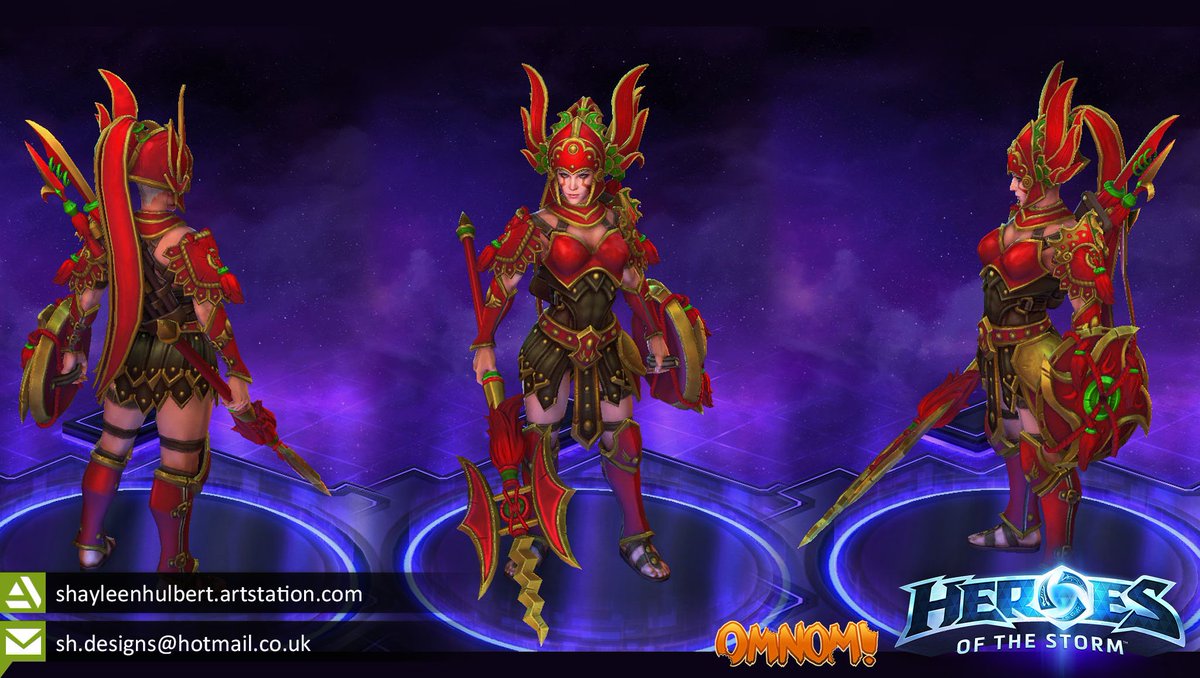 ✨Hello everyone! ✨
I'm a freelance character artist with 4+ years experience working in games specialising in stylised PBR characters for multiple platforms. I love screaming about art!

You can see more of my work here:
artstation.com/shayleenhulbert
#PortfolioDay #polycount #gamedev