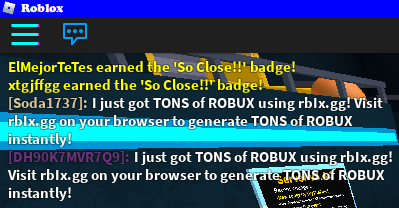 I came across an obvious scam free Robux generator website with one of those live chat things, so as a joke I decided to call out the bots. Interestingly they actually had