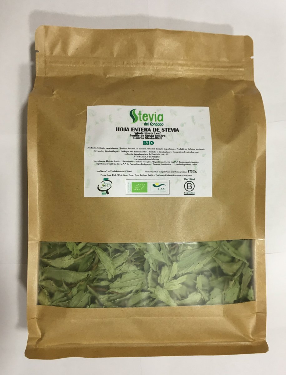 SteviaCondado's tweet photo. Estamos orgullosos de presentar, posiblemente, la mejor Hoja de Stevia #BIO de Europa 👏 
La joya de la corona de @stevia_del_condado 😍
¡Las mejores hojas de #Stevia secas, seleccionadas y limpias de ramas! 🍃 https://t.co/gmOQGqX4zT