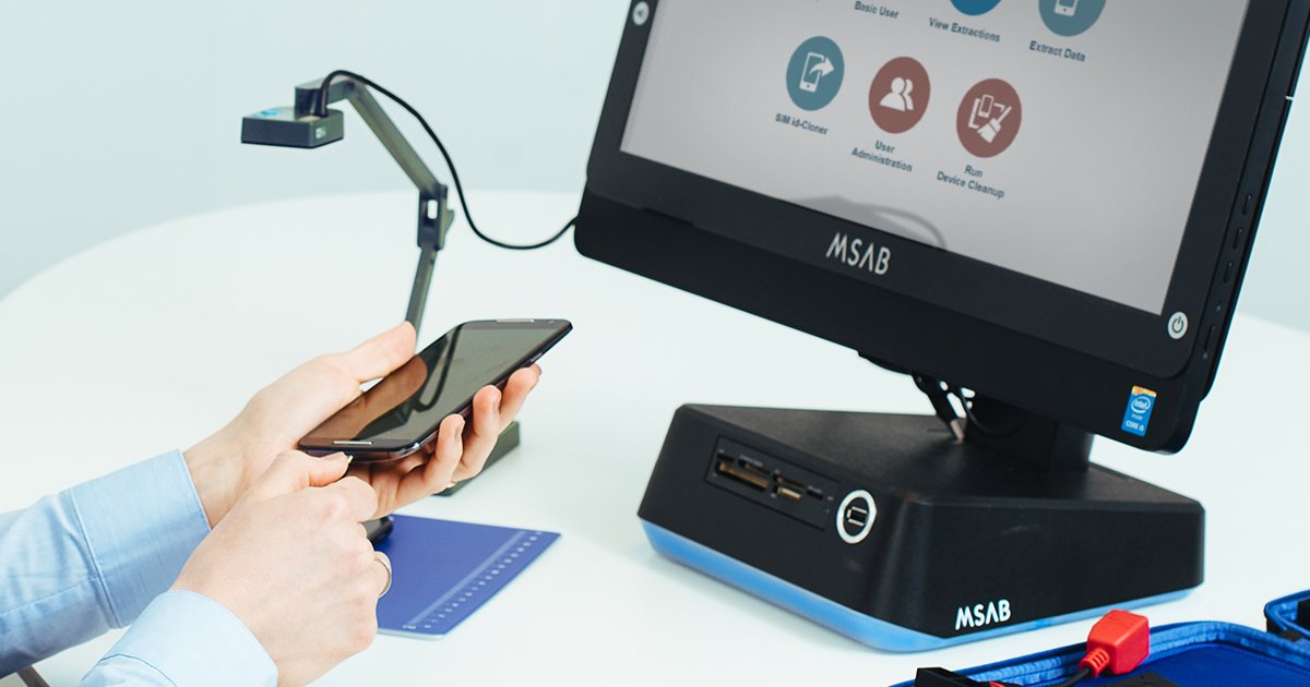 MSAB_XRY's tweet image. To help #lawenforcement officers save time and be more efficient, we have added the &apos;Digital Documentation Capture&apos; capability to our #Kiosks to capture data from the workflow and automatically populate fields in standard digital #forensicreports bit.ly/2lMG5ty #SFR