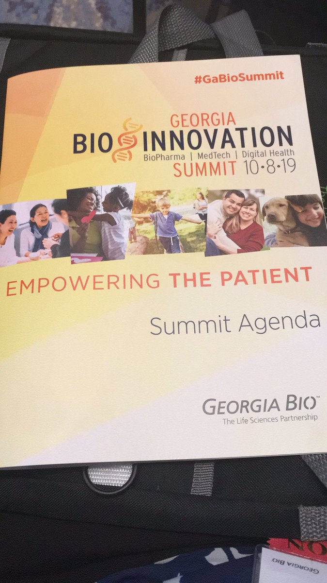 First time attending and presenting at the Georgia Bio Innovation Summit! Super excited to learn what direction Georgia’s scientific community  is going as well as the up and coming scientific discoveries!! #GaBioSummit