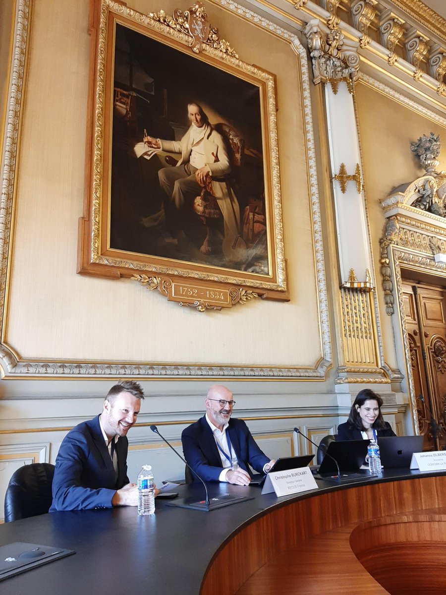 Conférence sur le futur du Coworking avec <a href="/CBURCKART/">Christophe BURCKART</a> <a href="/coworklaradio/">Cowork La Radio ! 🎙</a> sous l’œil avisé de Joseph-Marie Jacquard #networkingdaylyon <a href="/CCILYONMETRO/">CCI LYON METROPOLE</a>