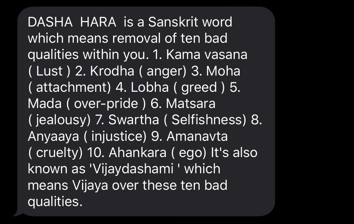 iam_preethi's tweet image. Text from dad.
Happy Dussehra to all the Indians out there! 🤗