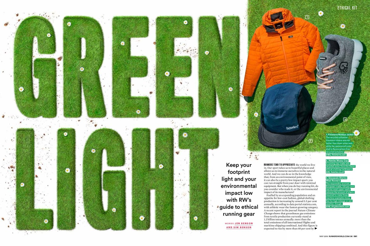 Absolutely delighted to have won the <a href="/owpg/">Outdoor Writers and Photographers Guild</a> Best Technical Feature award for our article on ethical running kit in <a href="/runnersworlduk/">Runner's World UK</a> 

#running #ukrunchat #getoutside #ethicalhour #sustainable