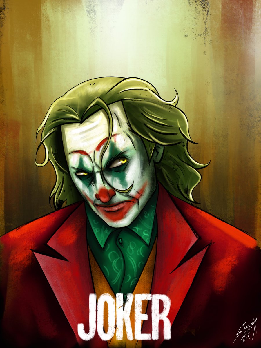 simoxart96's tweet photo. My digital illustration of Joker!🤡 #joker #JoaquinPhoenix #JokerFilm #JokerMovie #illustrationartists #digitalart #art #procreate https://t.co/K2Wlye5XWS