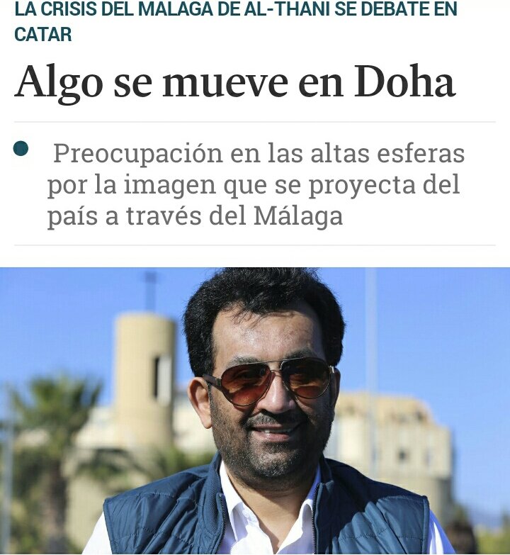 cenachero83's tweet photo. Que se enteren en #Qatar2022 que son la vergüenza de europa por culpa del impresentable del presidente del Málaga cf.
#OutAlthani
#althaniveteya
@QatarEmb_Madrid @TamimBinHamad @ALThani_M @althani_faisal @qatar
@UEFA @EidAlSulaiti @JoaanBinHamad
OUT ALTHANI !! https://t.co/lfJBIt2ruX