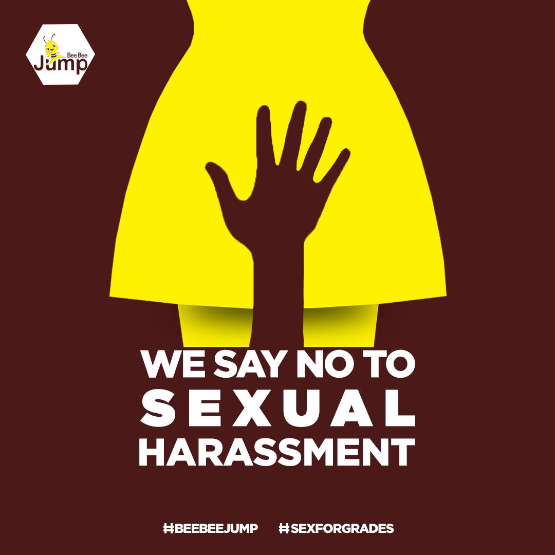 beebeejump's tweet photo. As an organisation, we strongly support the campaign against #Sexforgrades.
Any form of #sexualharassment against anybody is strongly condemned, whether for grades, sales, promotion, or favour.
We say no to #SexualHarassment #SexForGrades #SexForPromotion #SexForSales https://t.co/d64zmIeoJY