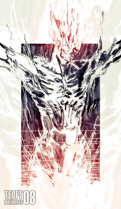 #Inktober2019 08 - Frail 