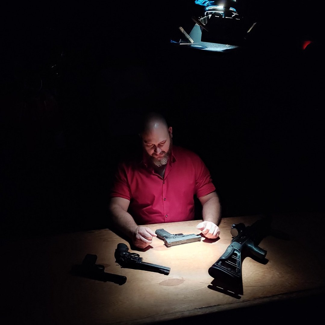 _ChrisApplegate's tweet image. BTS from the film "The Mentor"